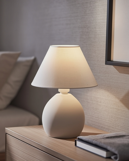 Abajur Artesanal de Cerâmica Lumière™