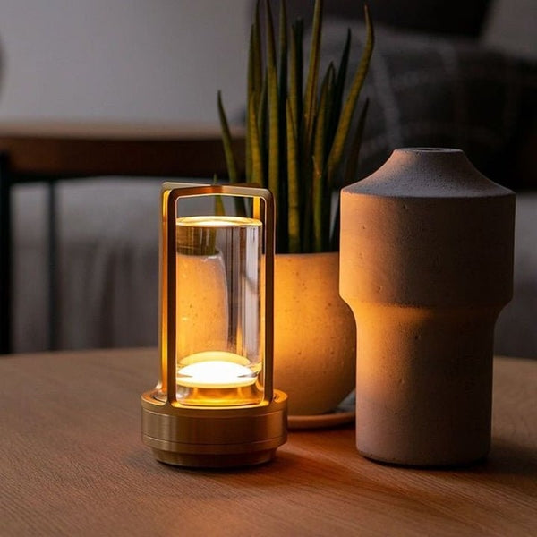 Luminária de mesa Portátil Cristal™