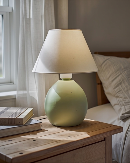 Abajur Artesanal de Cerâmica Lumière™