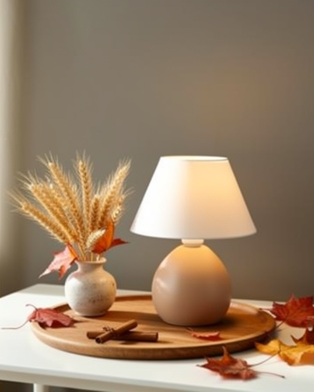 Abajur Artesanal de Cerâmica Lumière™