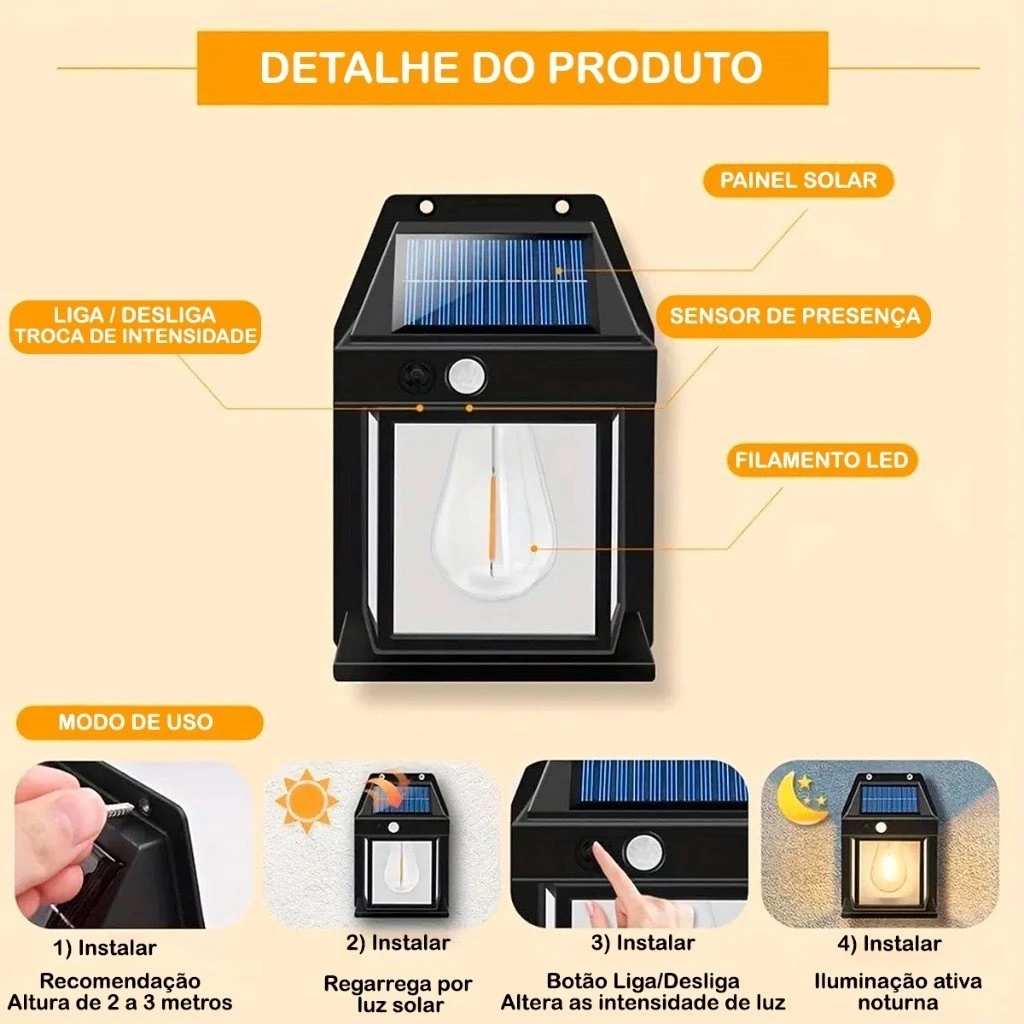 Luminária Solar Essence™