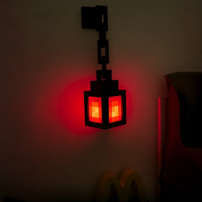Luminária Minecraft PixelGlow™