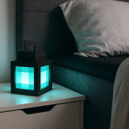 Luminária Minecraft PixelGlow™