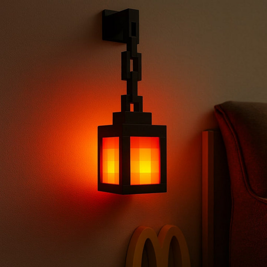 Luminária Minecraft PixelGlow™
